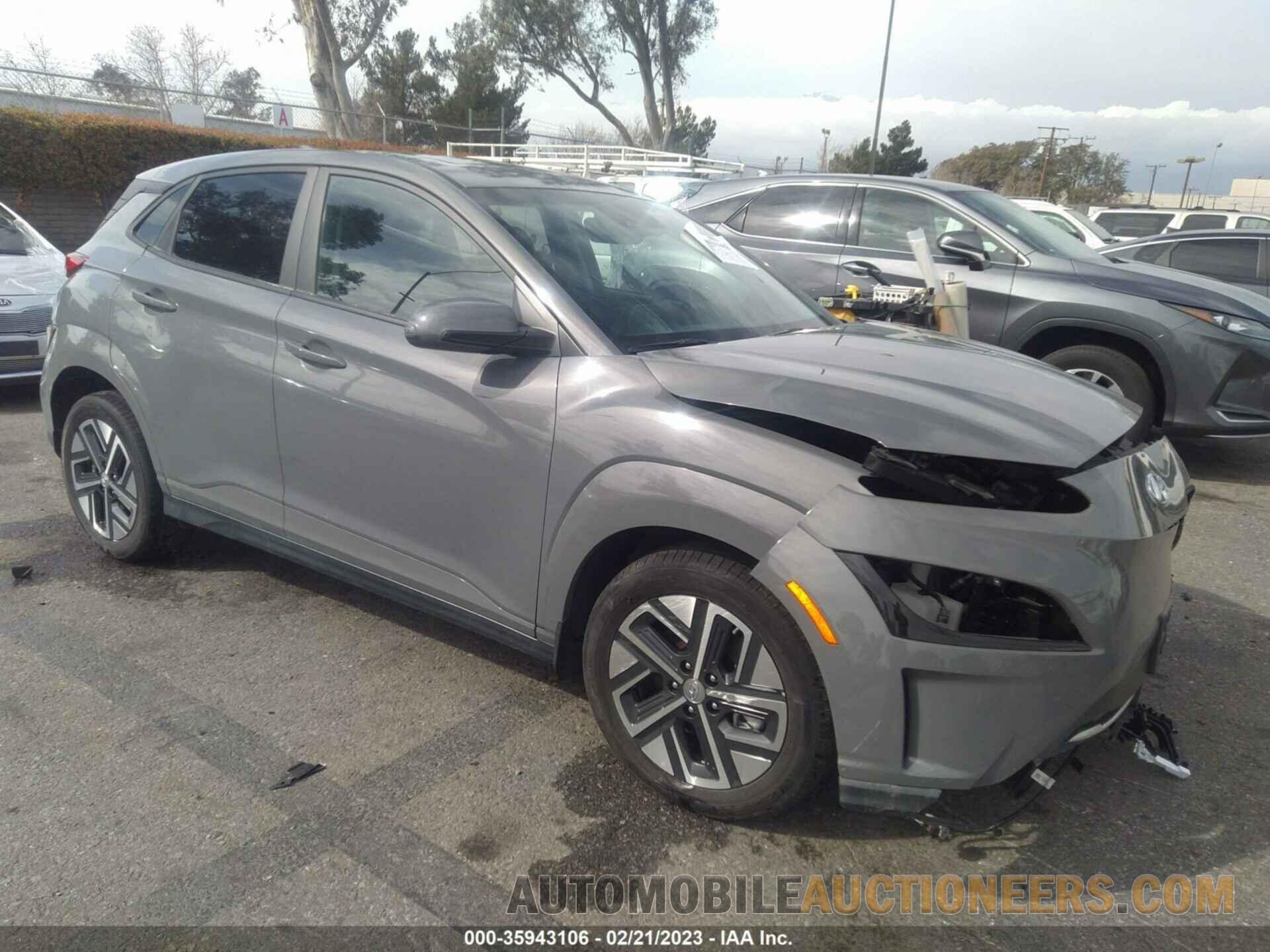 KM8K53AG1NU157376 HYUNDAI KONA ELECTRIC 2022