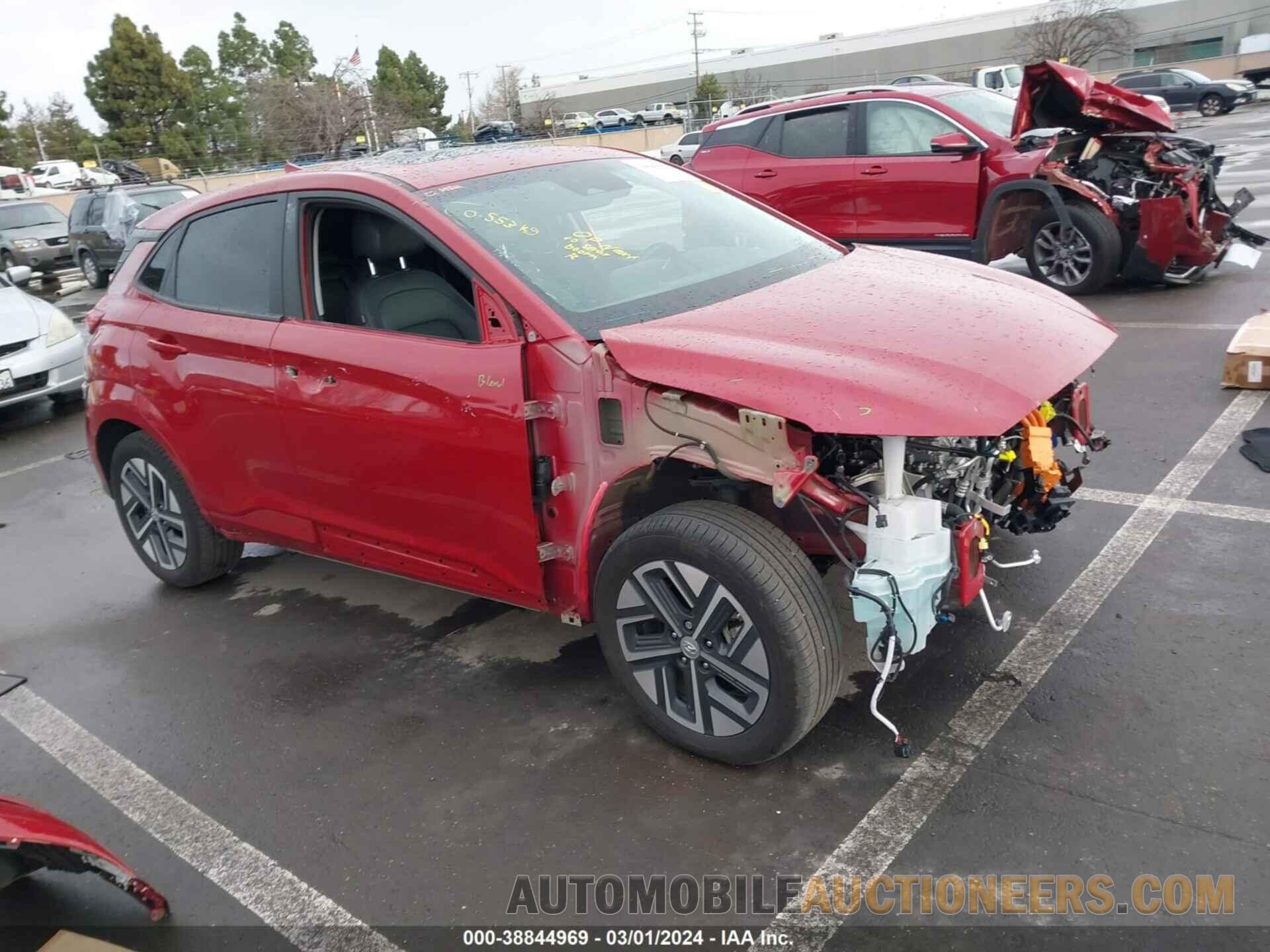 KM8K53AG9NU153835 HYUNDAI KONA ELECTRIC 2022