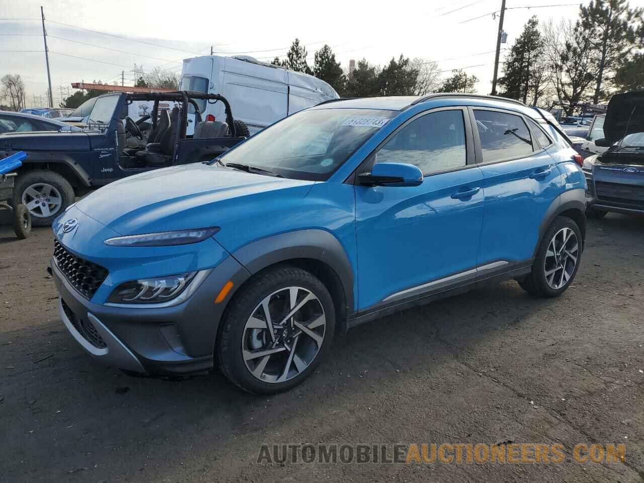 KM8K5CA34NU906264 HYUNDAI KONA 2022