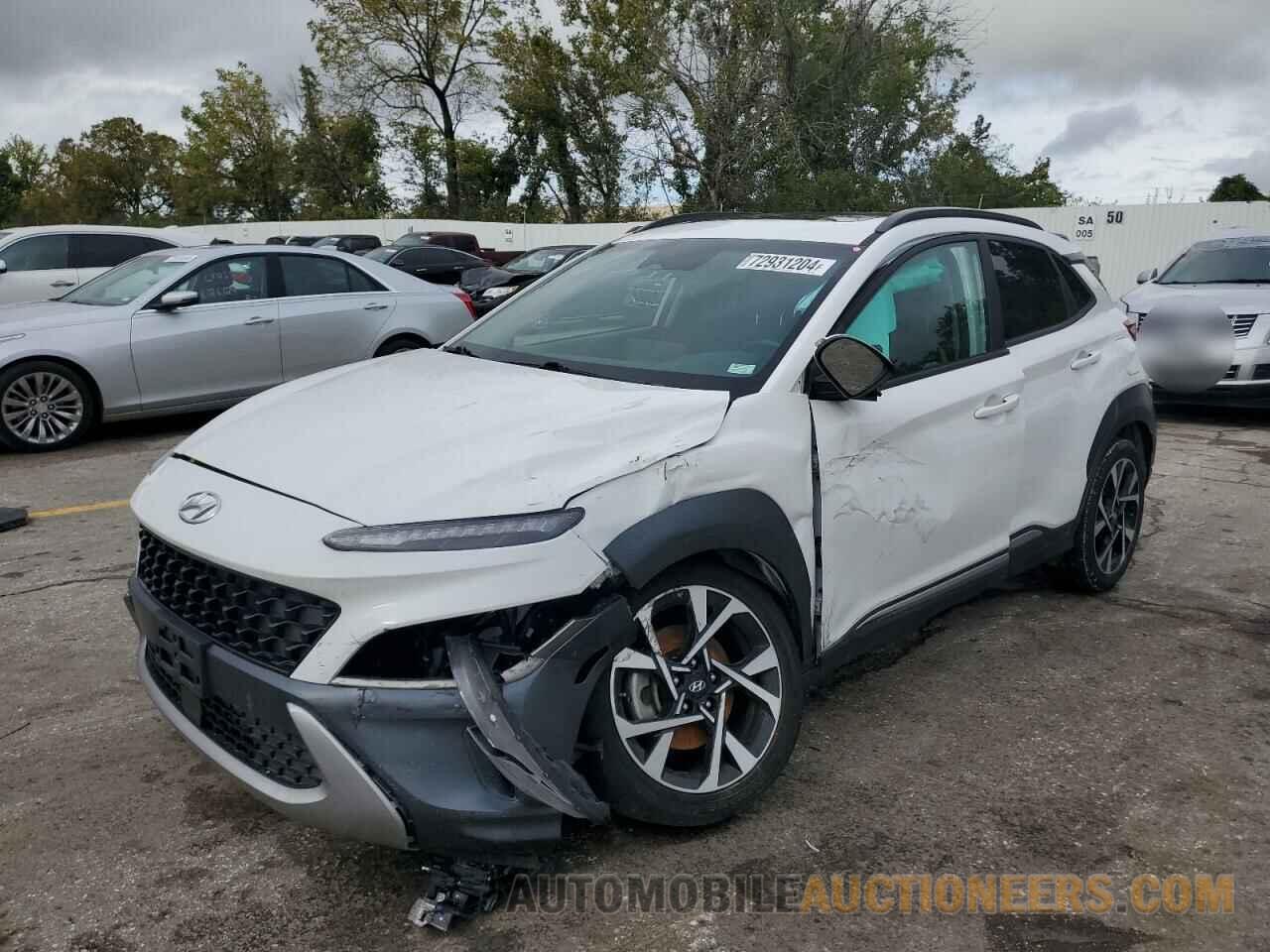 KM8K5CA38NU851821 HYUNDAI KONA 2022