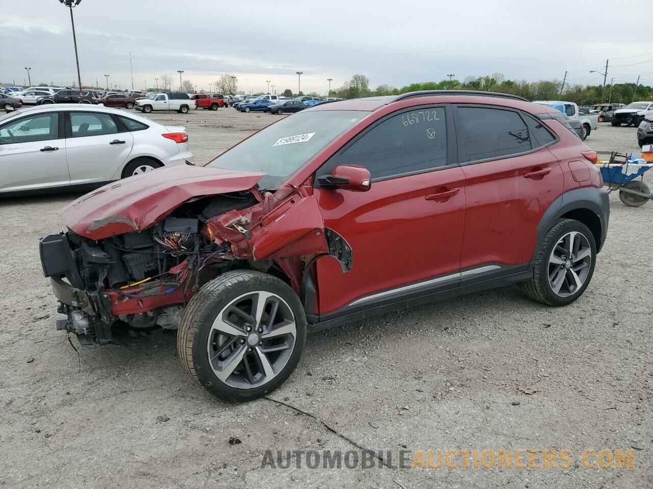 KM8K5CA50MU668722 HYUNDAI KONA 2021