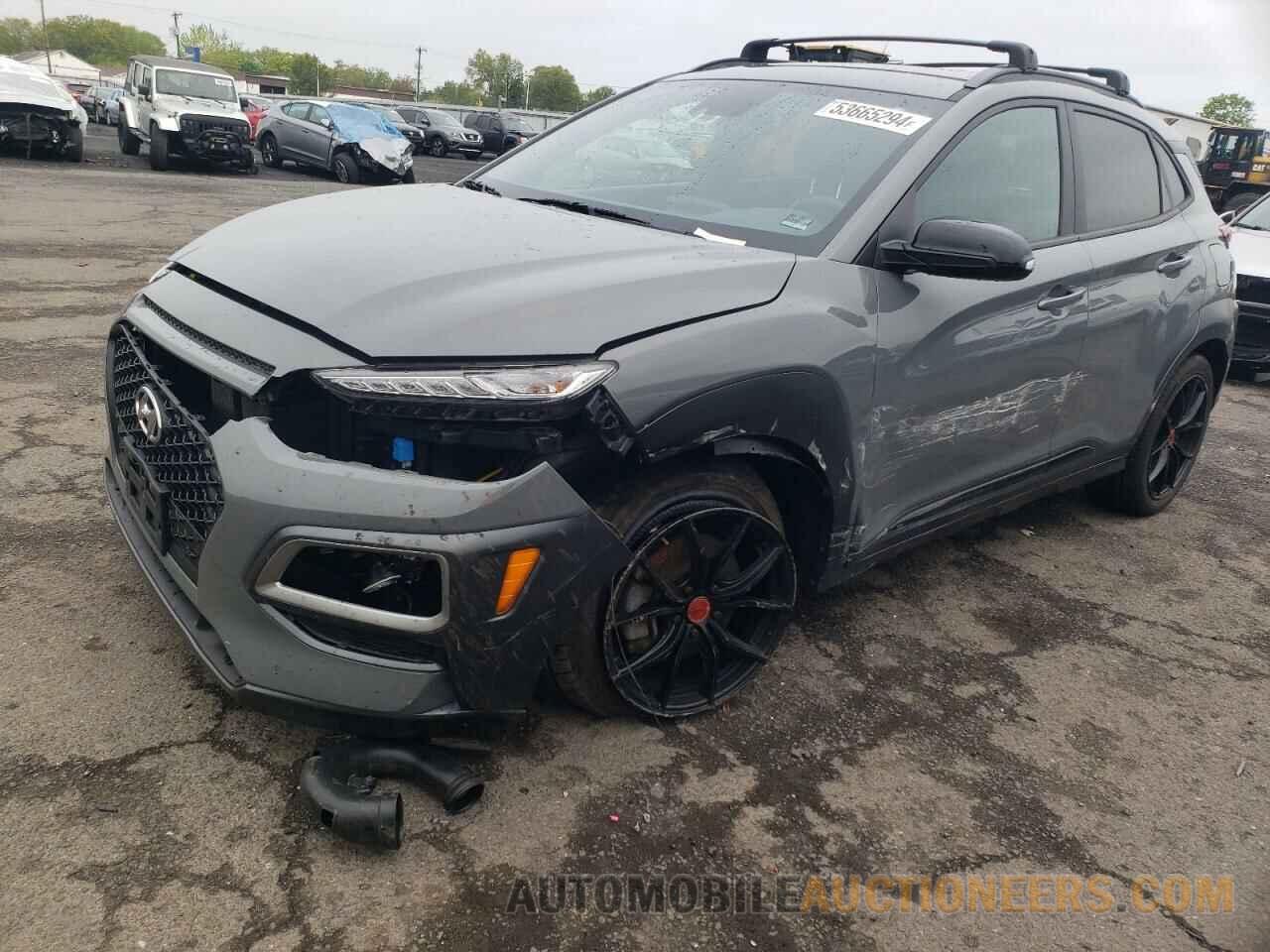 KM8K6CA58MU700457 HYUNDAI KONA 2021