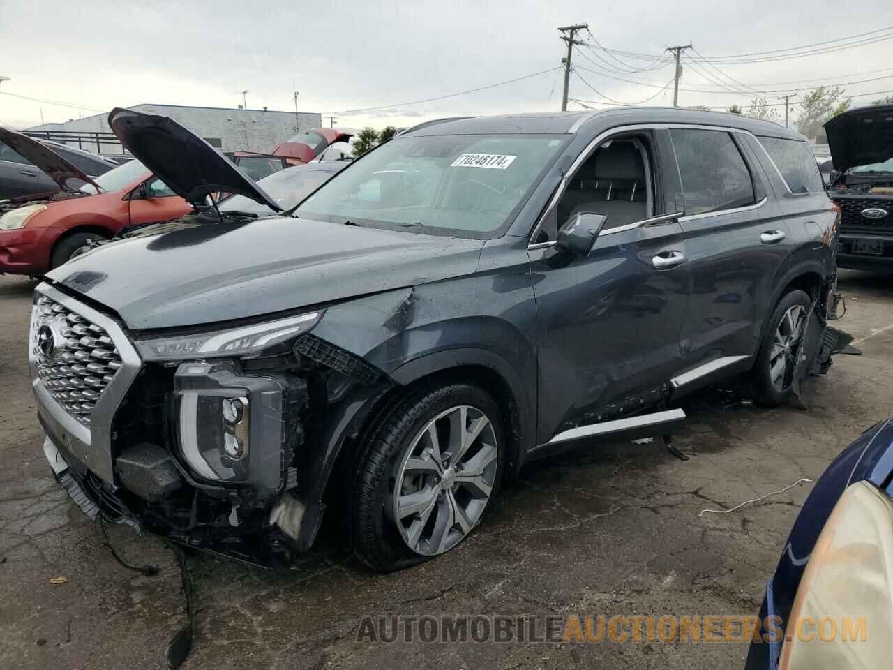 KM8R4DHE7NU344732 HYUNDAI PALISADE 2022