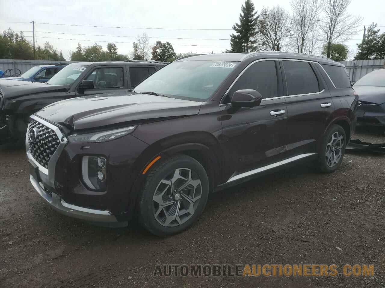 KM8R5DHE6MU291047 HYUNDAI PALISADE 2021