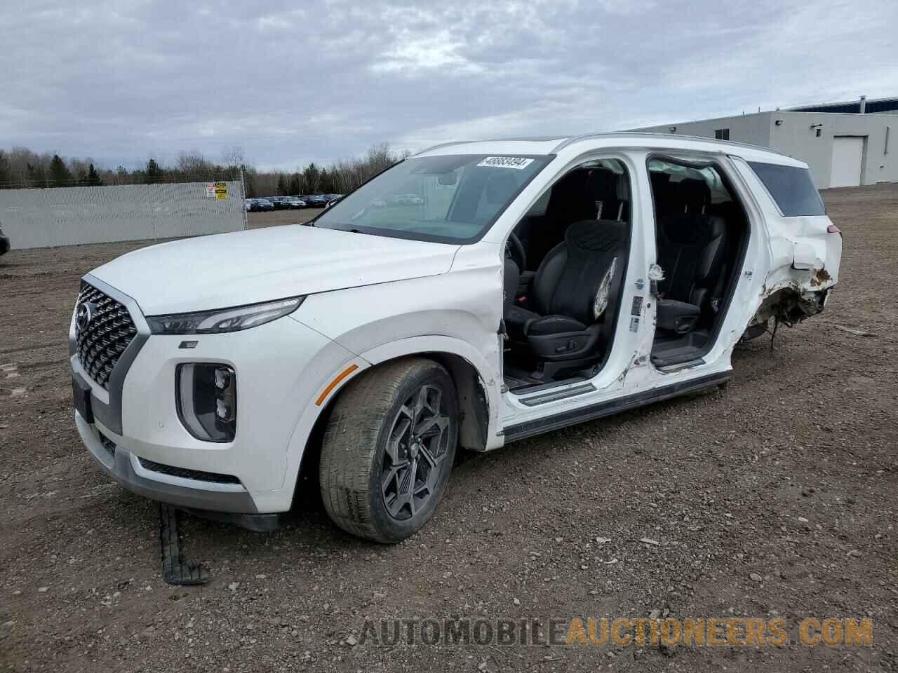 KM8R5DHE8MU212753 HYUNDAI PALISADE 2021