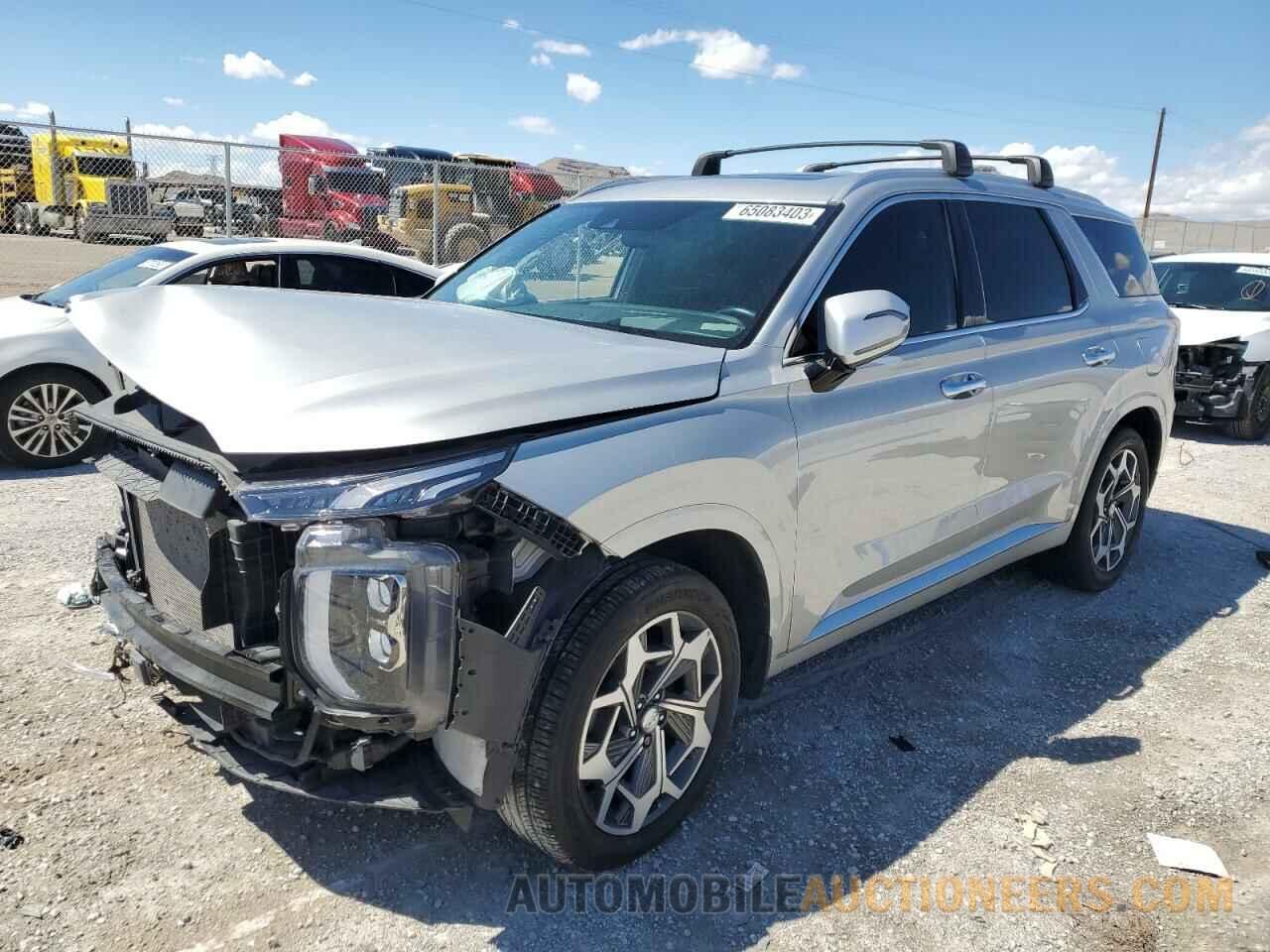 KM8R74HE6MU270807 HYUNDAI PALISADE 2021