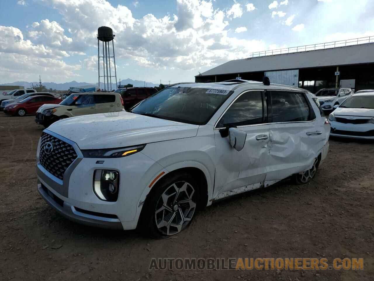 KM8R7DHE1MU225449 HYUNDAI PALISADE 2021