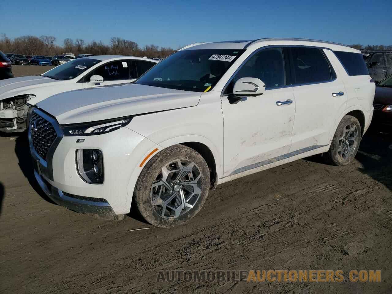 KM8R7DHE2MU214640 HYUNDAI PALISADE 2021