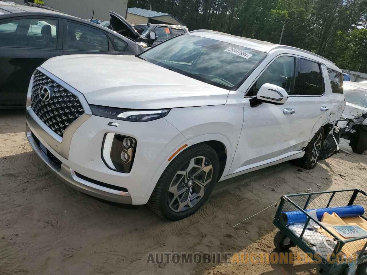 KM8R7DHE2MU266740 HYUNDAI PALISADE 2021