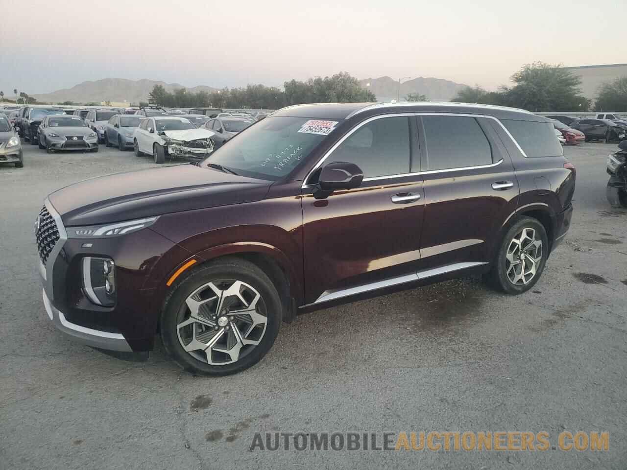 KM8R7DHE2MU283344 HYUNDAI PALISADE 2021