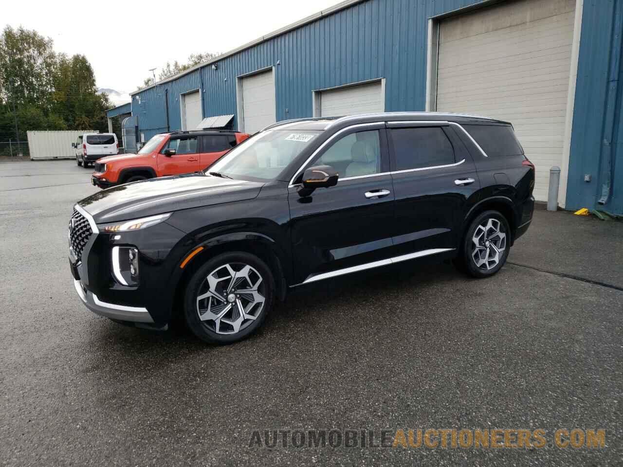 KM8R7DHE2MU296868 HYUNDAI PALISADE 2021