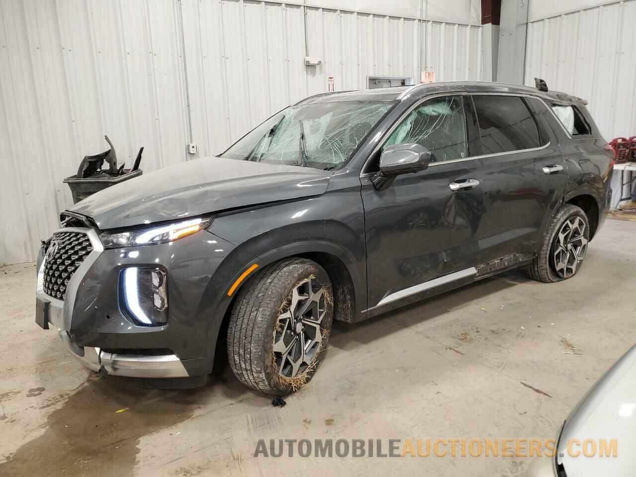 KM8R7DHE3MU246870 HYUNDAI PALISADE 2021