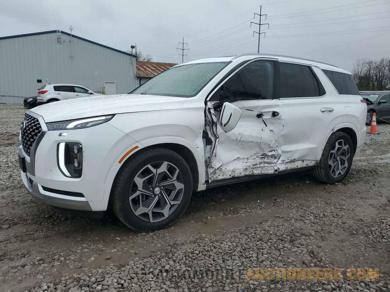 KM8R7DHE4MU187408 HYUNDAI PALISADE 2021