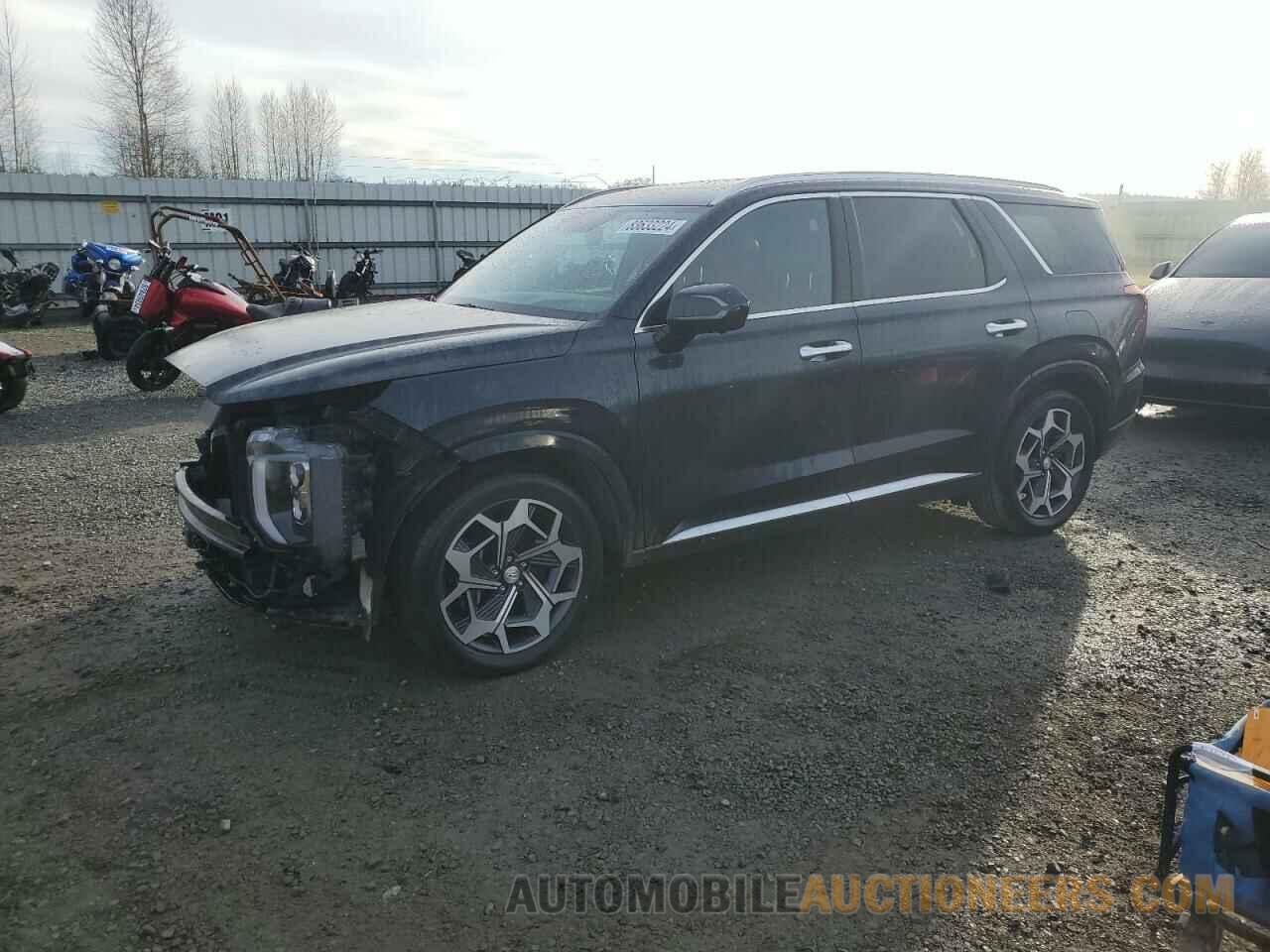 KM8R7DHE4MU249325 HYUNDAI PALISADE 2021