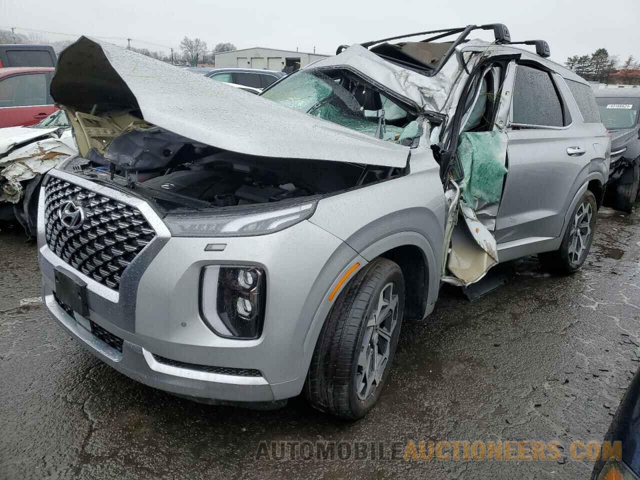 KM8R7DHE4MU265718 HYUNDAI PALISADE 2021