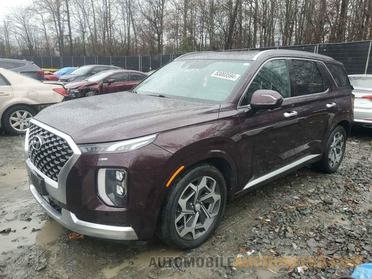 KM8R7DHE4MU305618 HYUNDAI PALISADE 2021