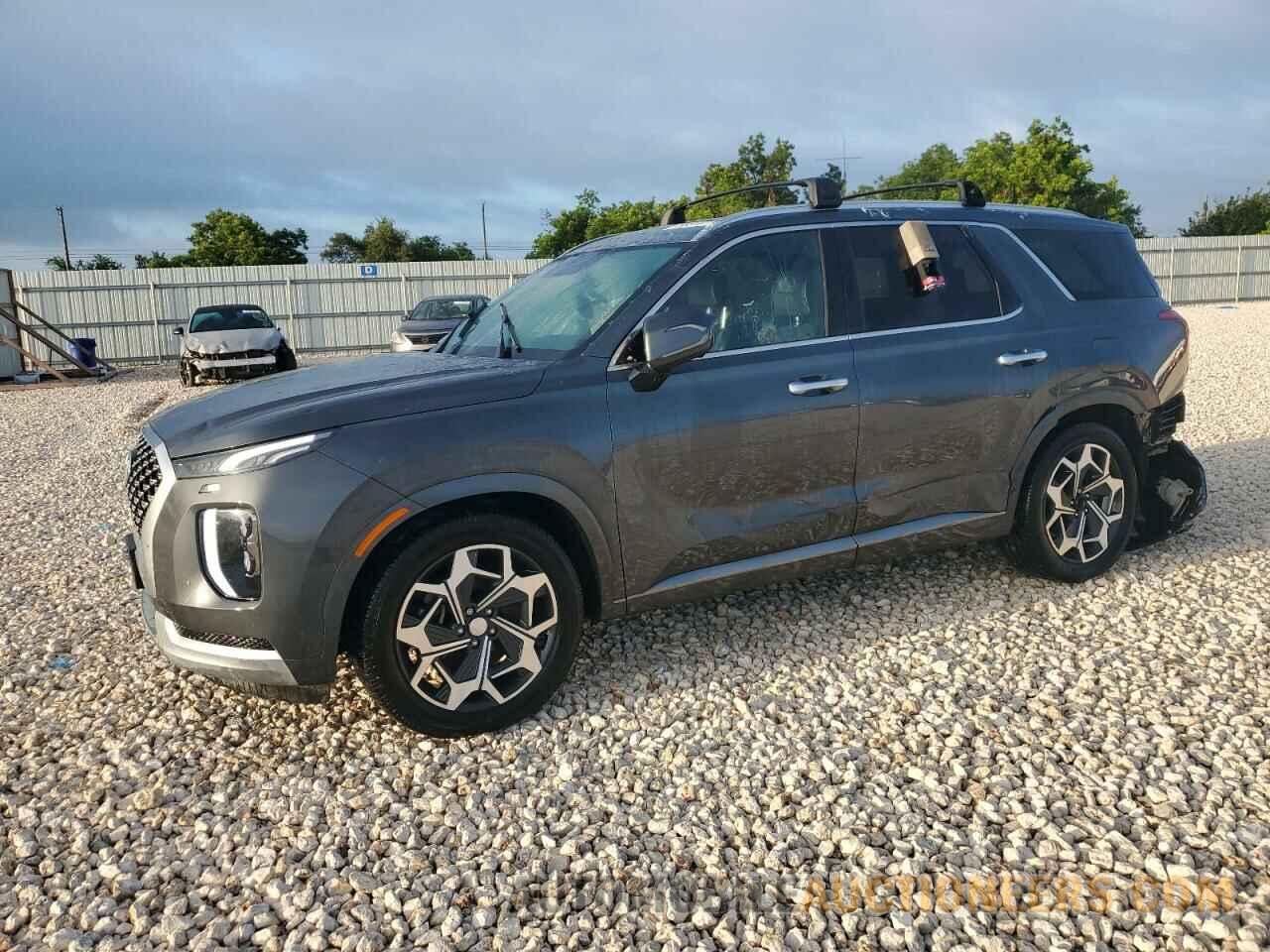 KM8R7DHE4MU332432 HYUNDAI PALISADE 2021