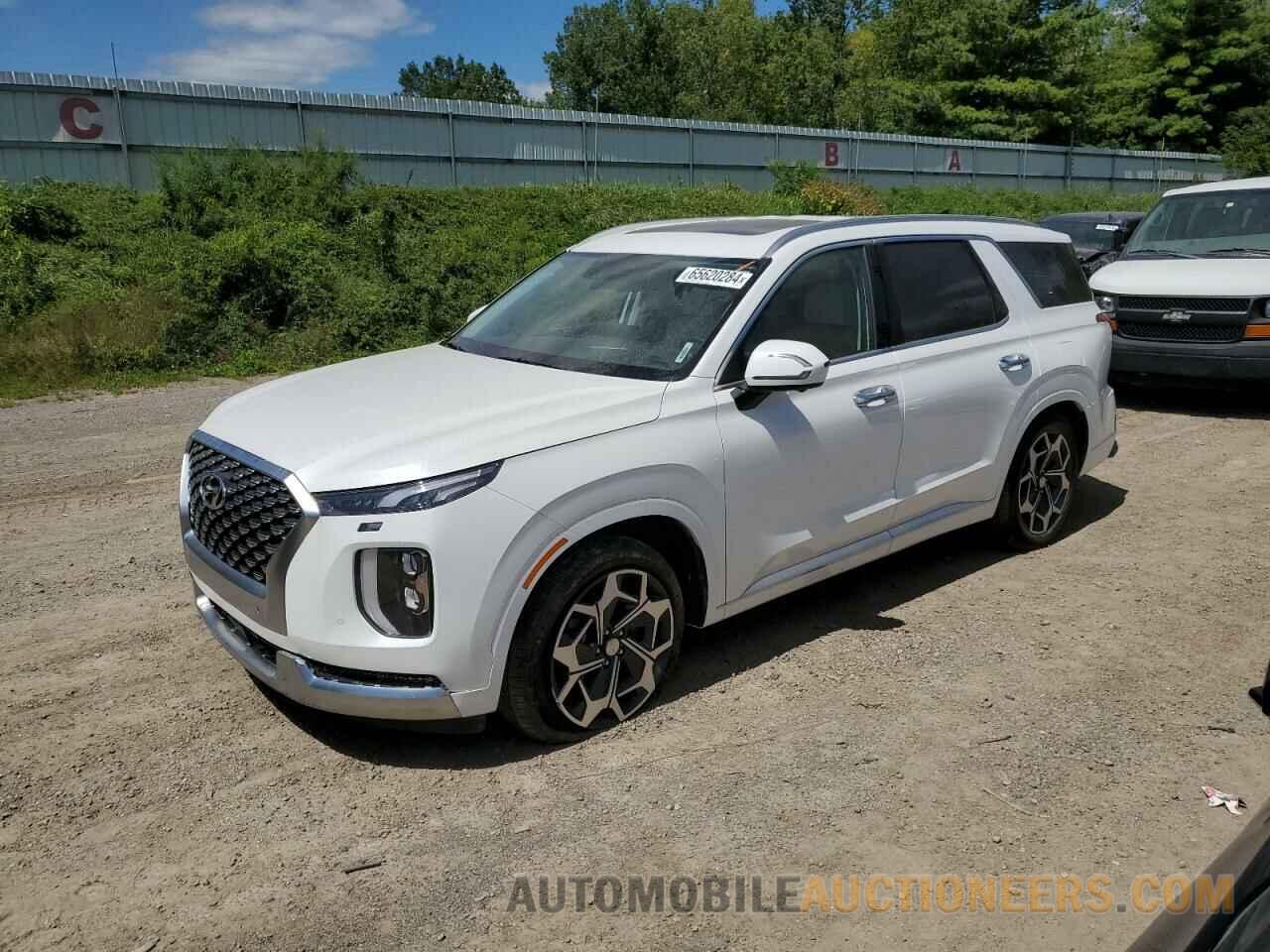 KM8R7DHE5MU245820 HYUNDAI PALISADE 2021