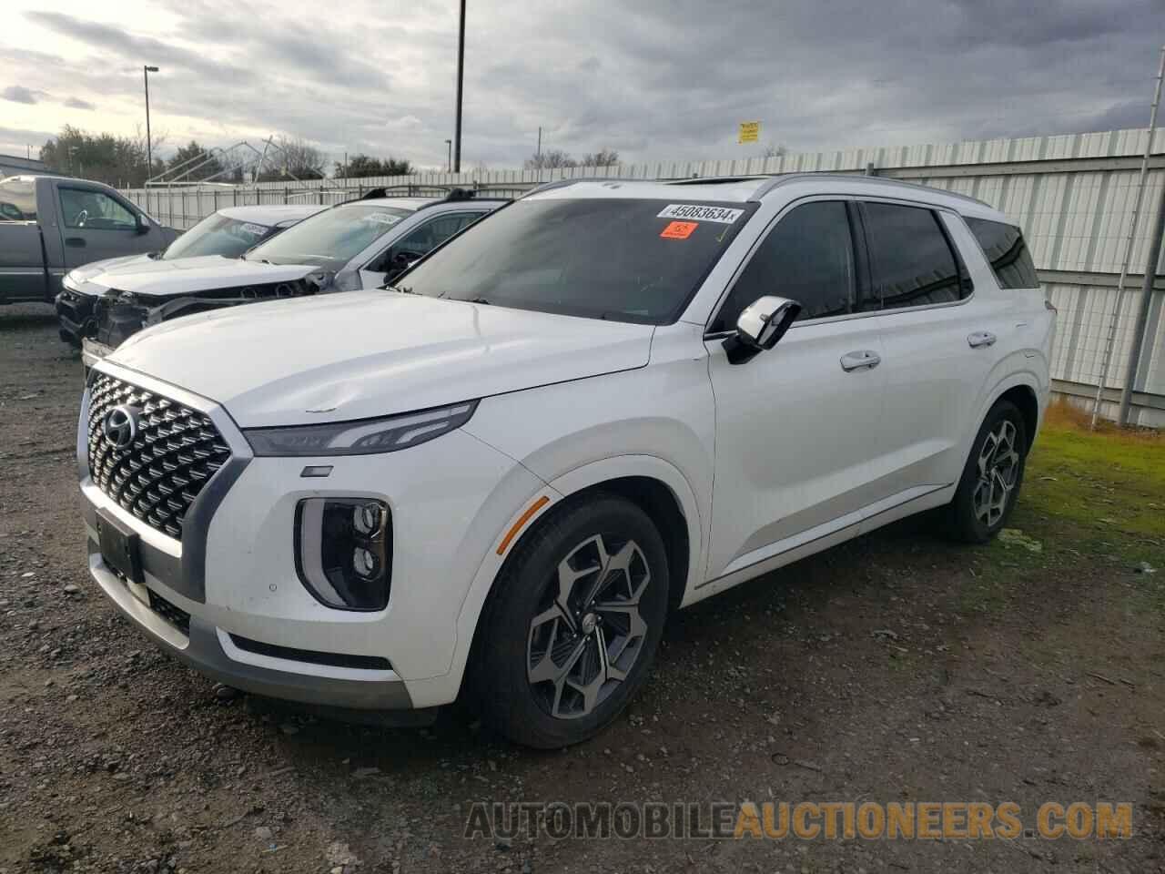 KM8R7DHE6MU191203 HYUNDAI PALISADE 2021