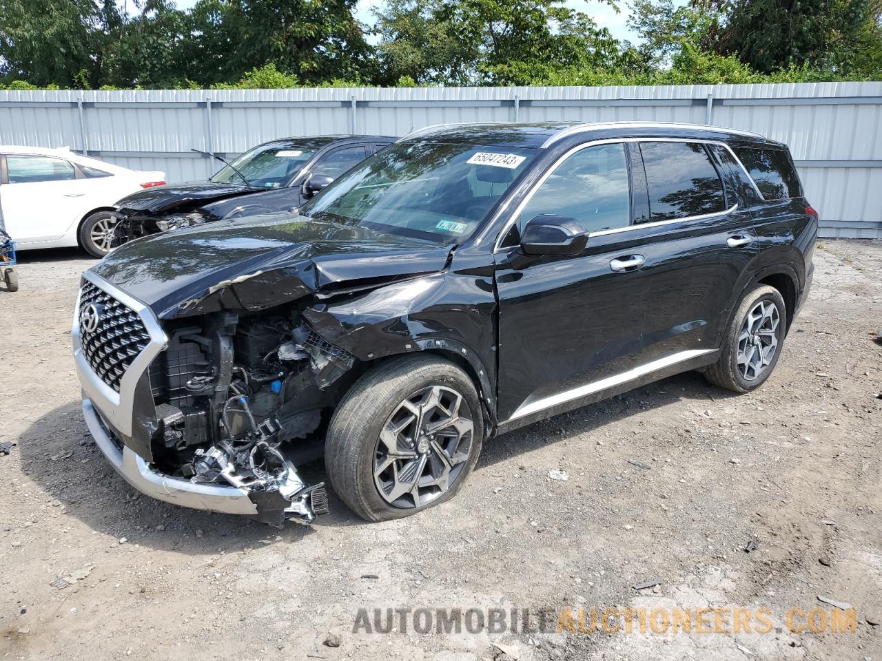 KM8R7DHE6MU193680 HYUNDAI PALISADE 2021