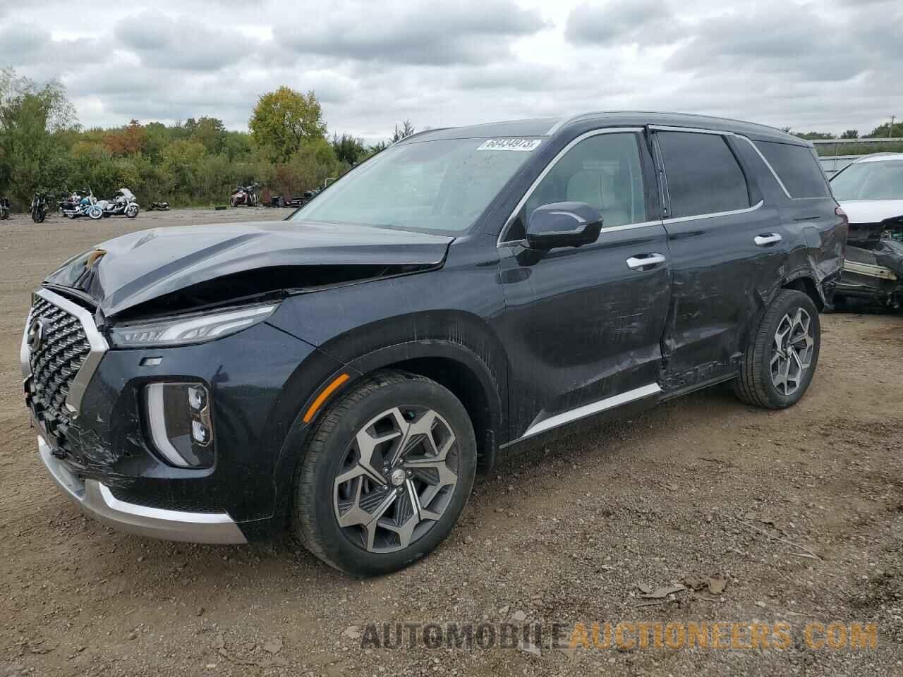 KM8R7DHE6MU275442 HYUNDAI PALISADE 2021