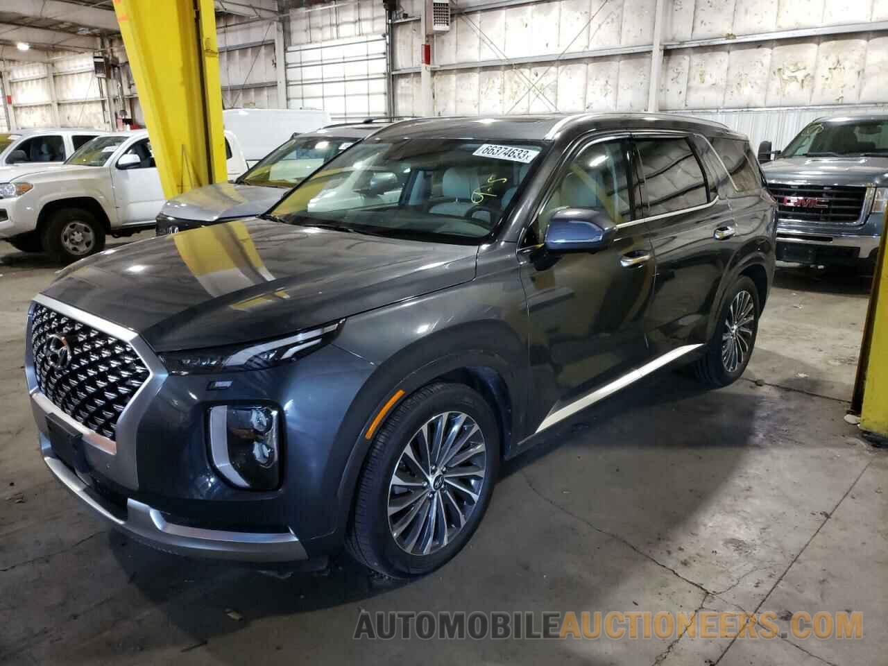 KM8R7DHE7MU246595 HYUNDAI PALISADE 2021