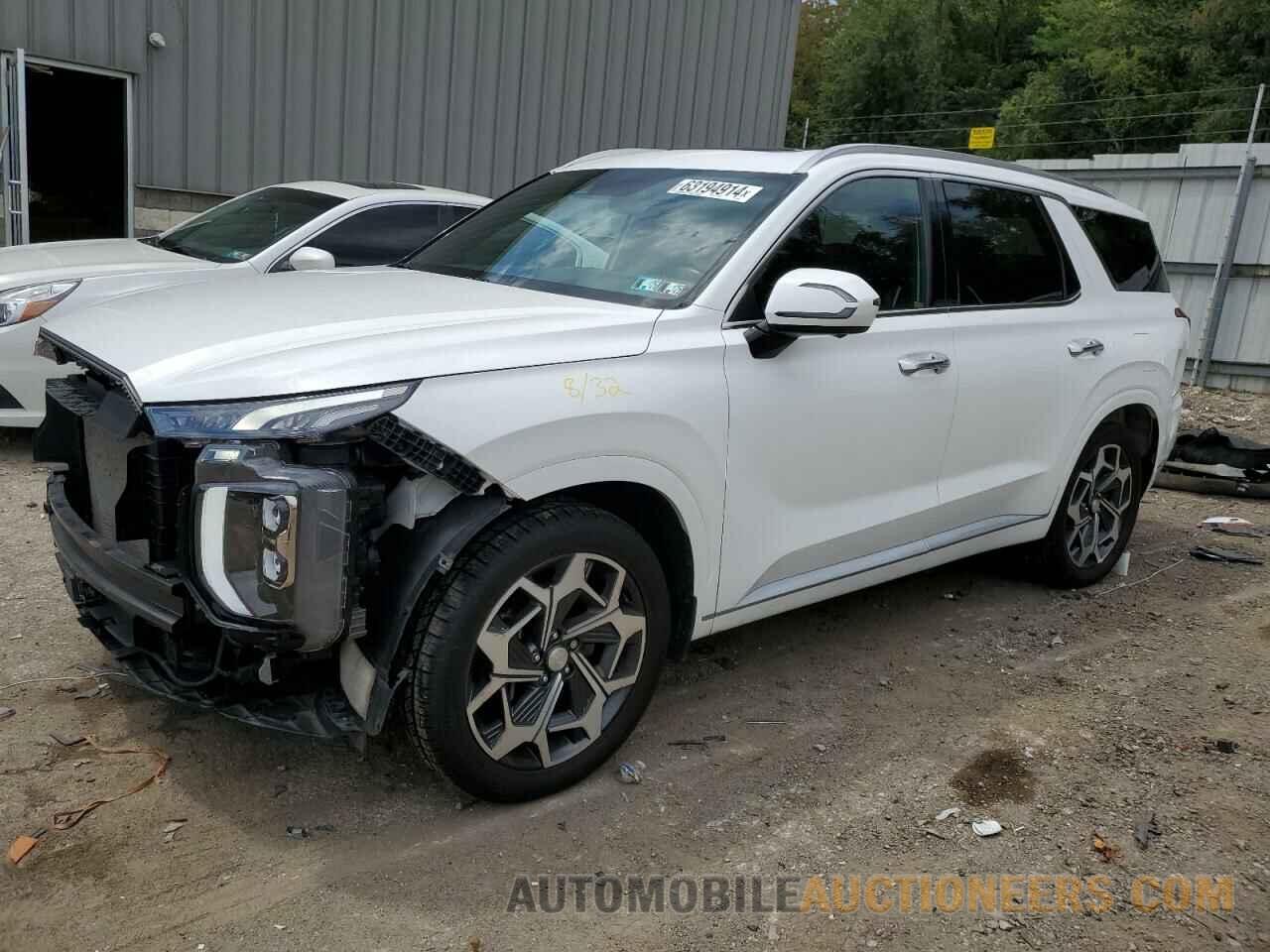 KM8R7DHE7MU278785 HYUNDAI PALISADE 2021