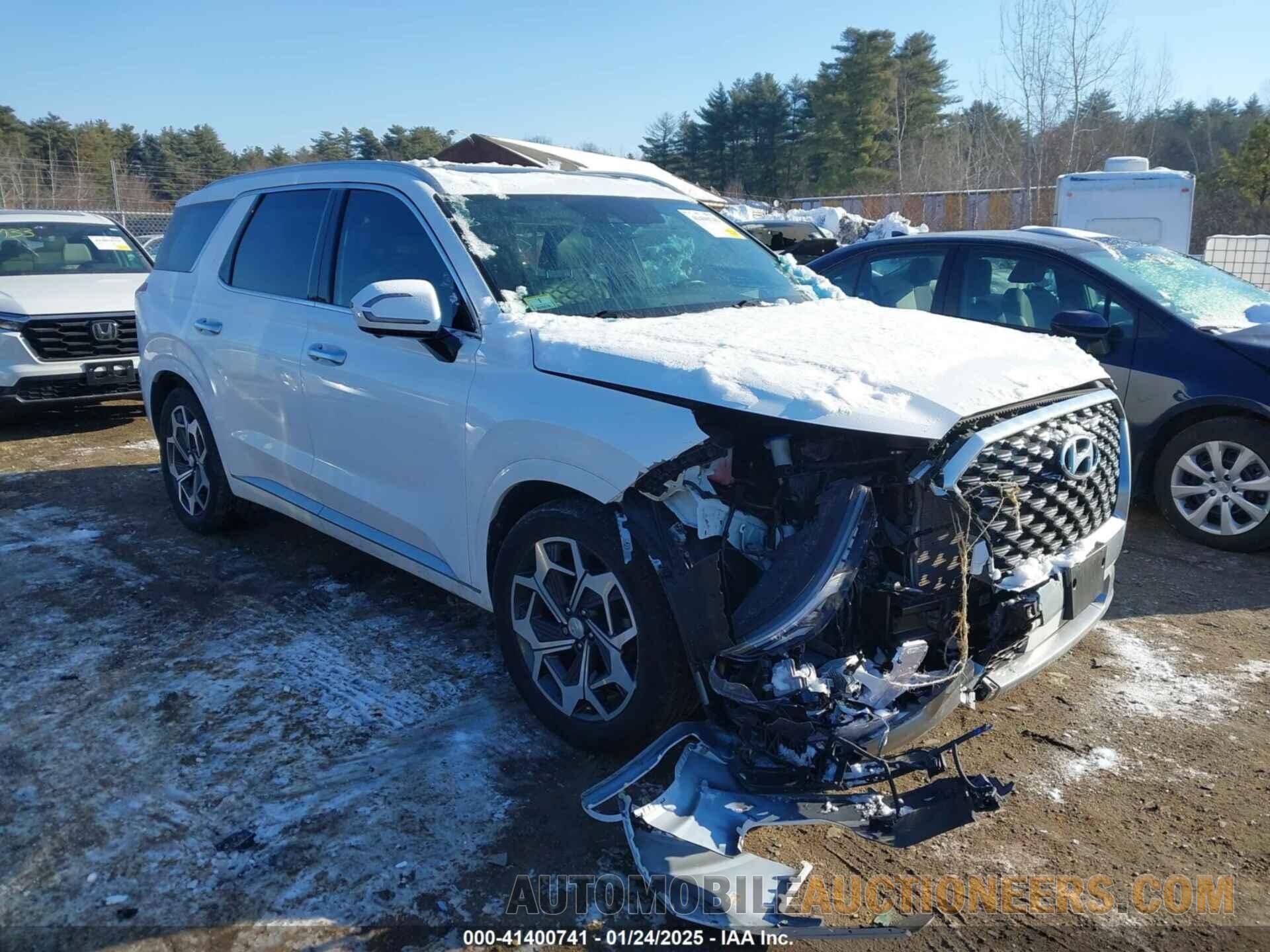 KM8R7DHE7MU293075 HYUNDAI PALISADE 2021