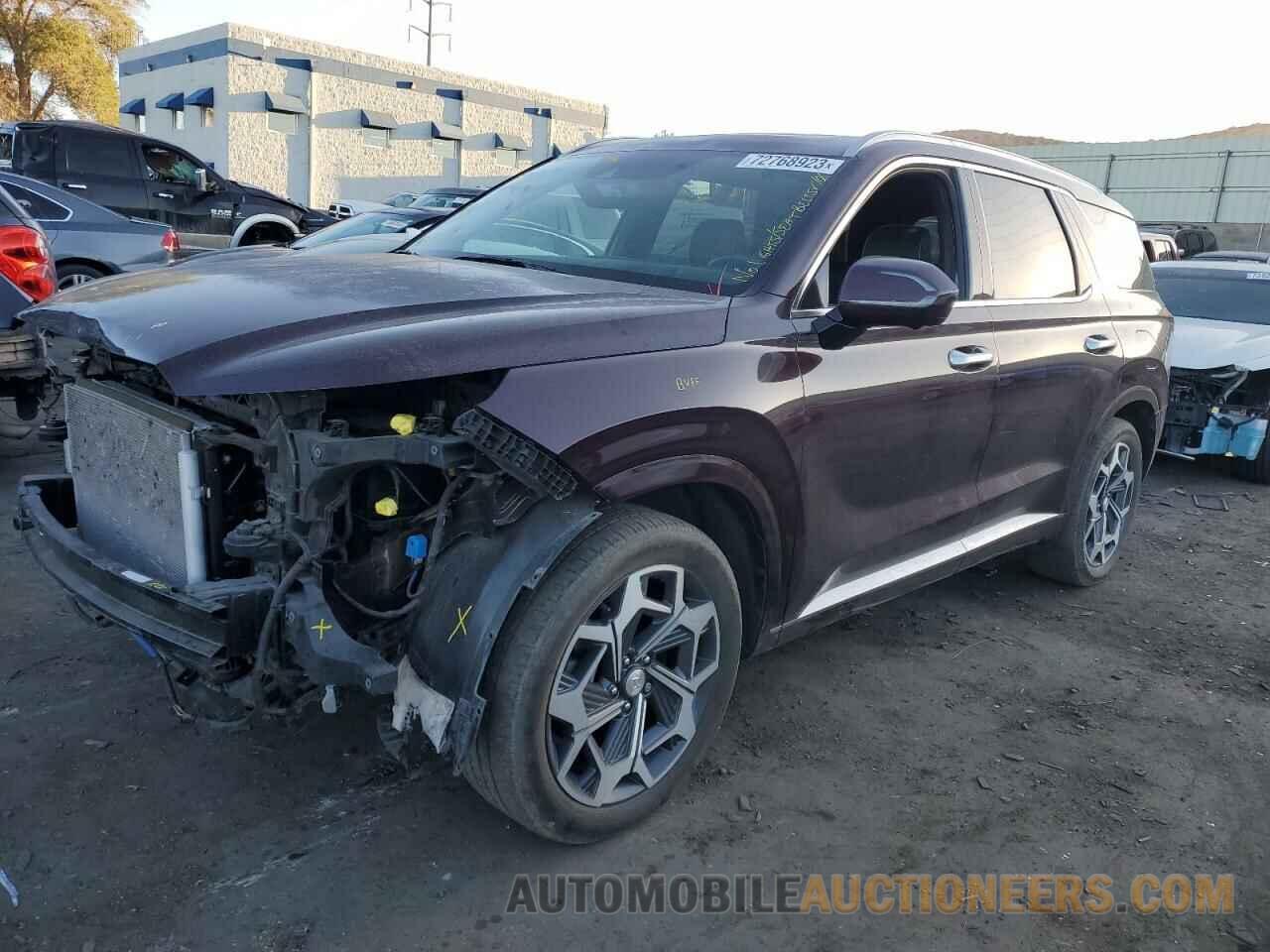 KM8R7DHE7MU304754 HYUNDAI PALISADE 2021