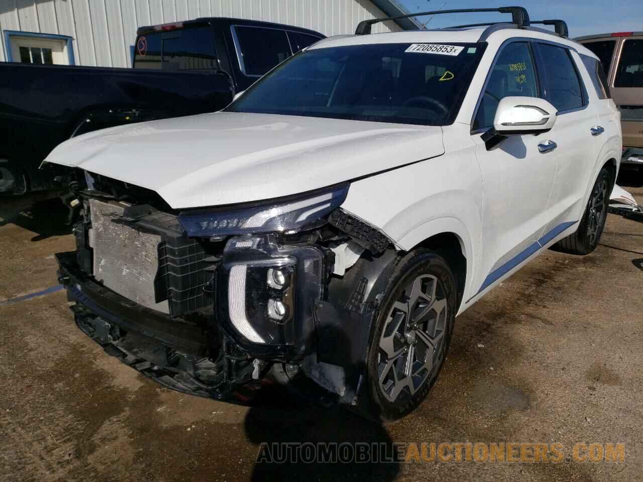 KM8R7DHE7MU310912 HYUNDAI PALISADE 2021