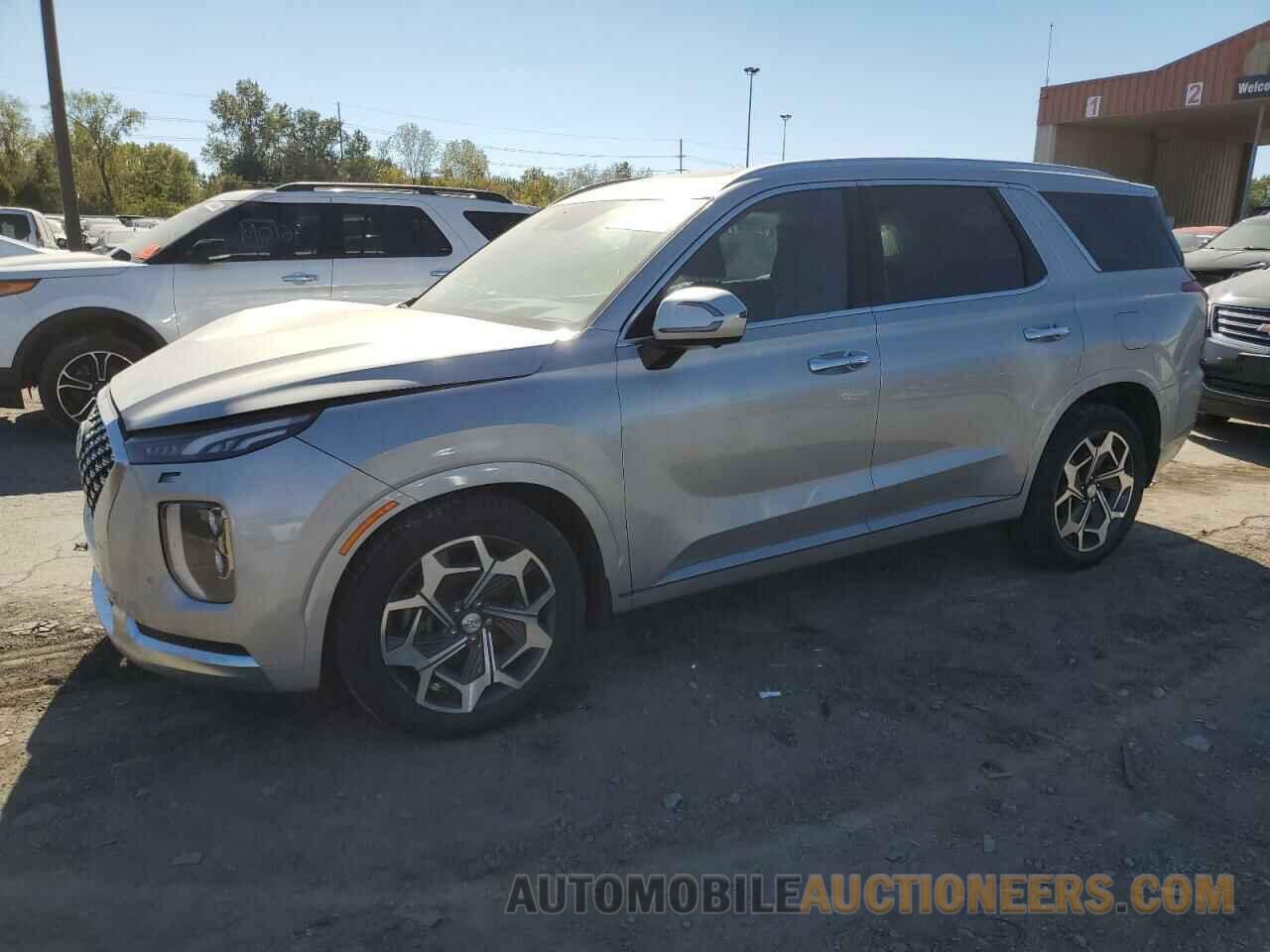 KM8R7DHE7MU327564 HYUNDAI PALISADE 2021