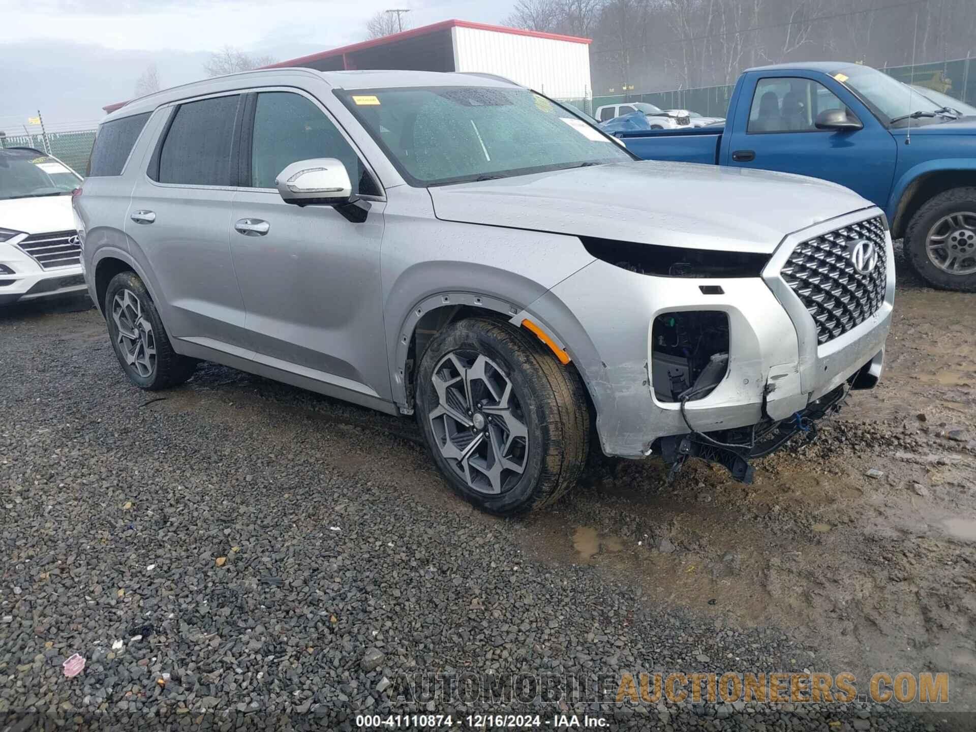 KM8R7DHE8MU315391 HYUNDAI PALISADE 2021