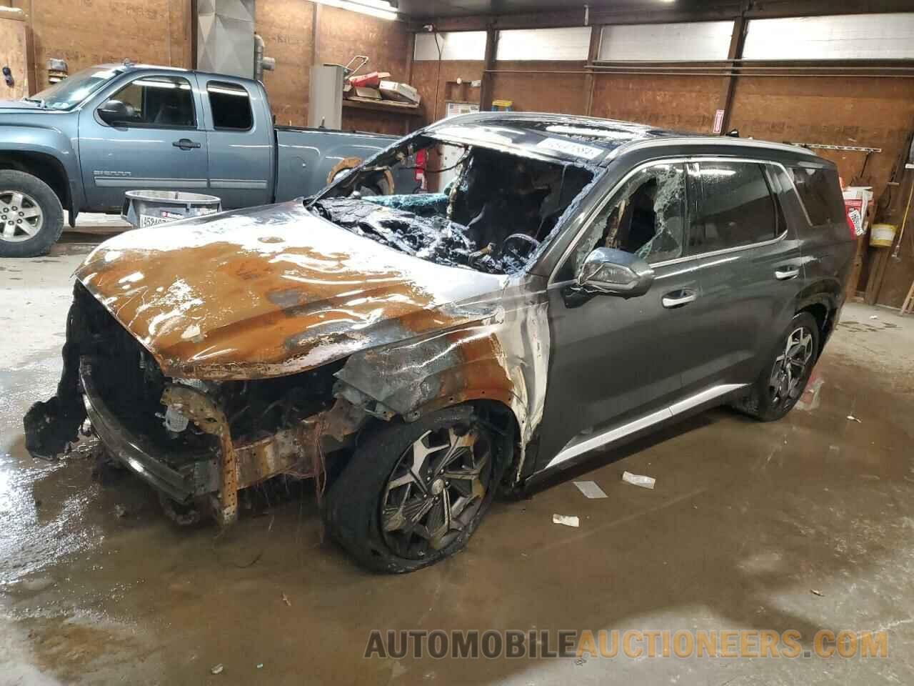 KM8R7DHE9MU255928 HYUNDAI PALISADE 2021