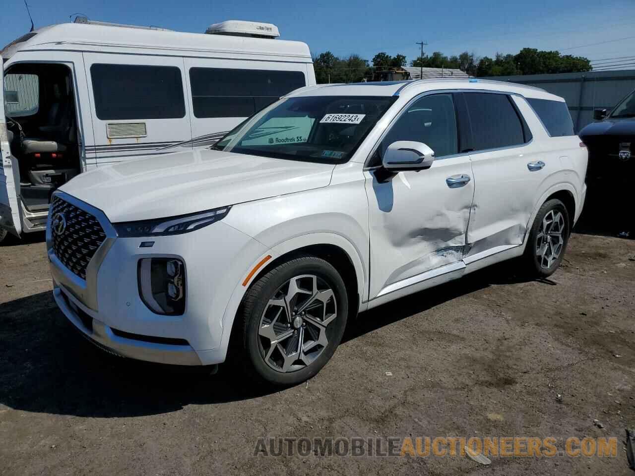 KM8R7DHE9MU292977 HYUNDAI PALISADE 2021