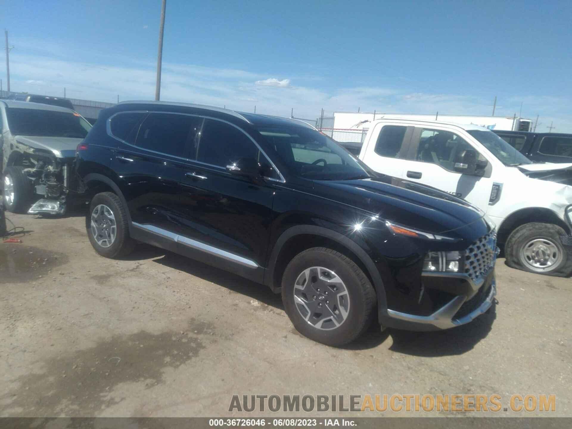 KM8S2DA13MU009738 HYUNDAI SANTA FE HYBRID 2021