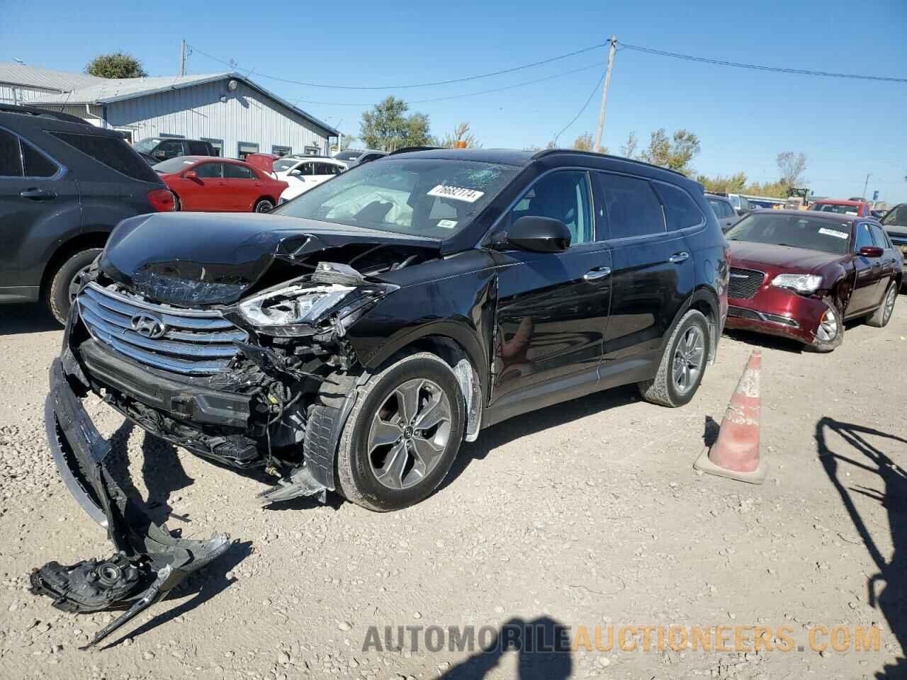 KM8SM4HF0GU135720 HYUNDAI SANTA FE 2016