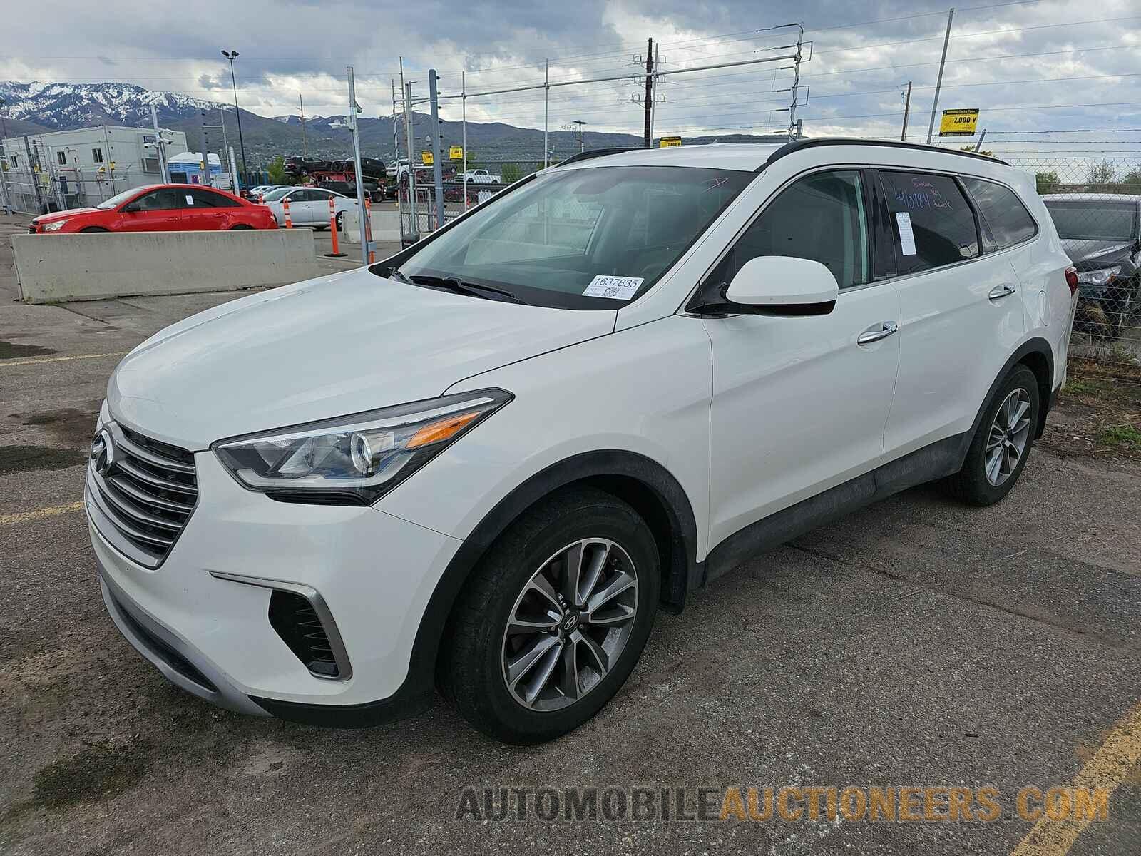 KM8SM4HF2HU208667 Hyundai Santa Fe 2017