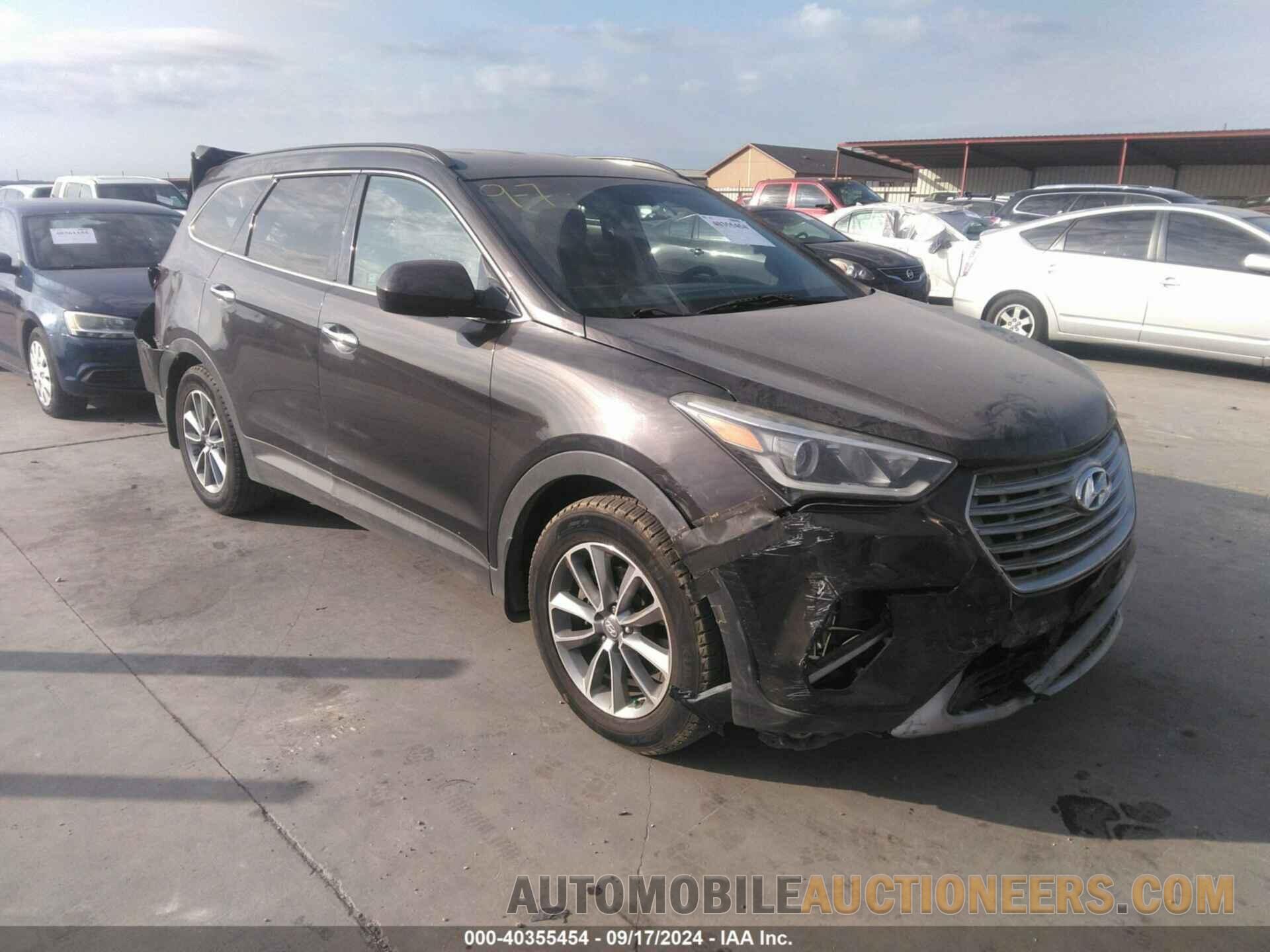 KM8SM4HF2HU241149 HYUNDAI SANTA FE 2017