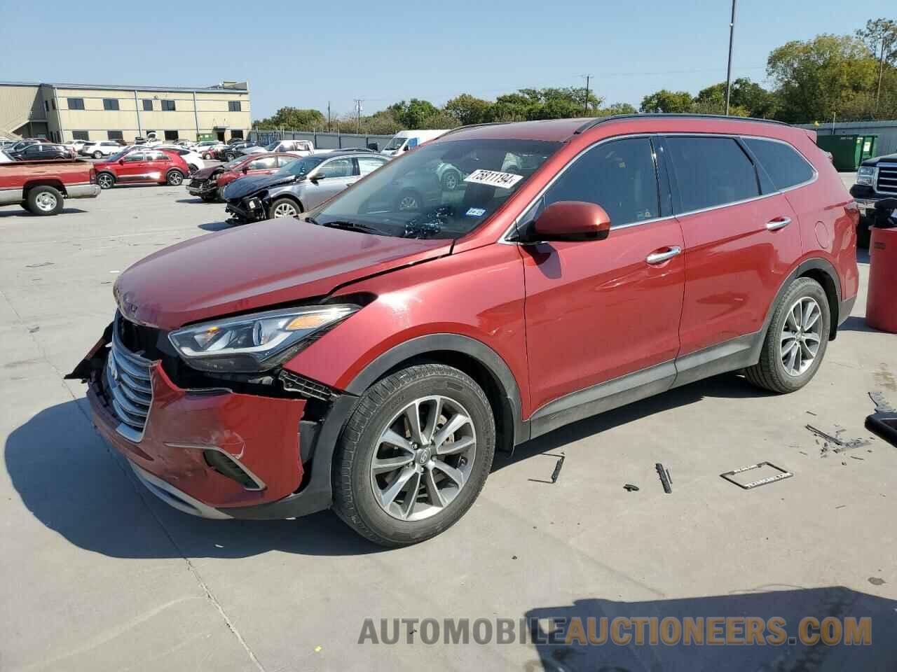 KM8SM4HF2JU288705 HYUNDAI SANTA FE 2018