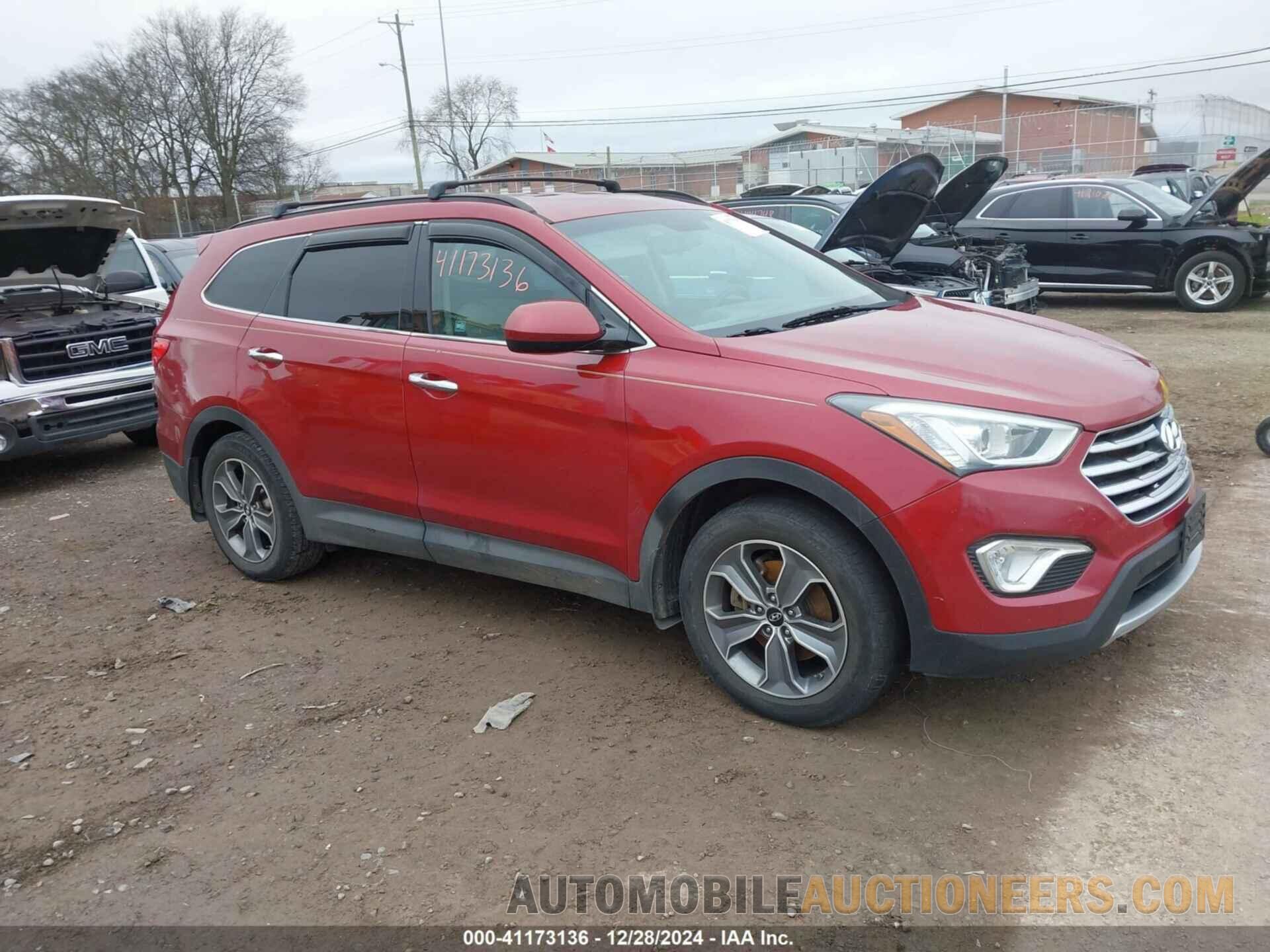 KM8SM4HF5GU141142 HYUNDAI SANTA FE 2016