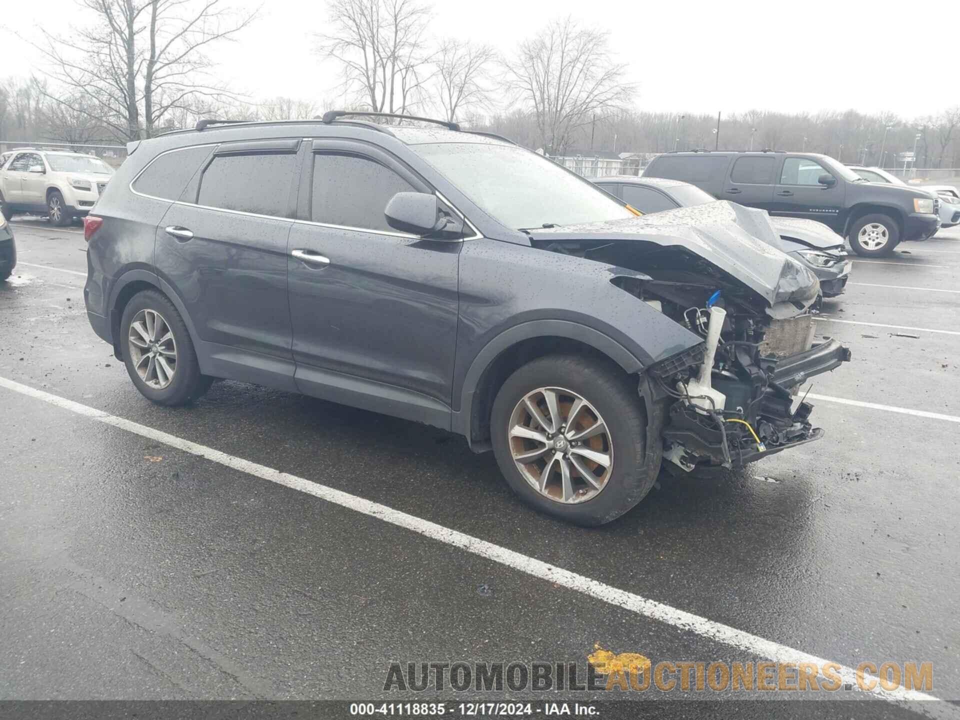 KM8SM4HF6HU184955 HYUNDAI SANTA FE 2017