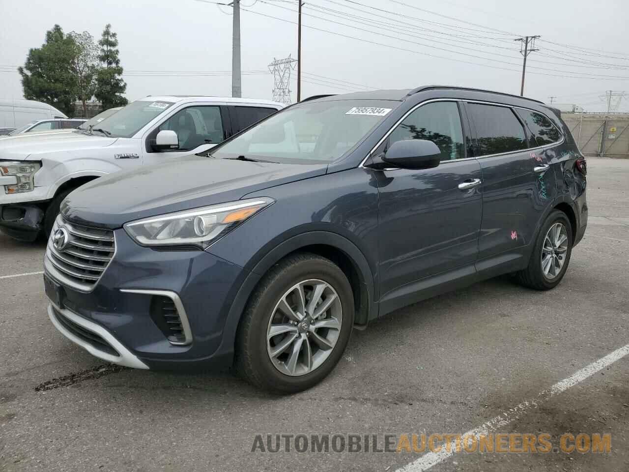 KM8SM4HF6HU206355 HYUNDAI SANTA FE 2017