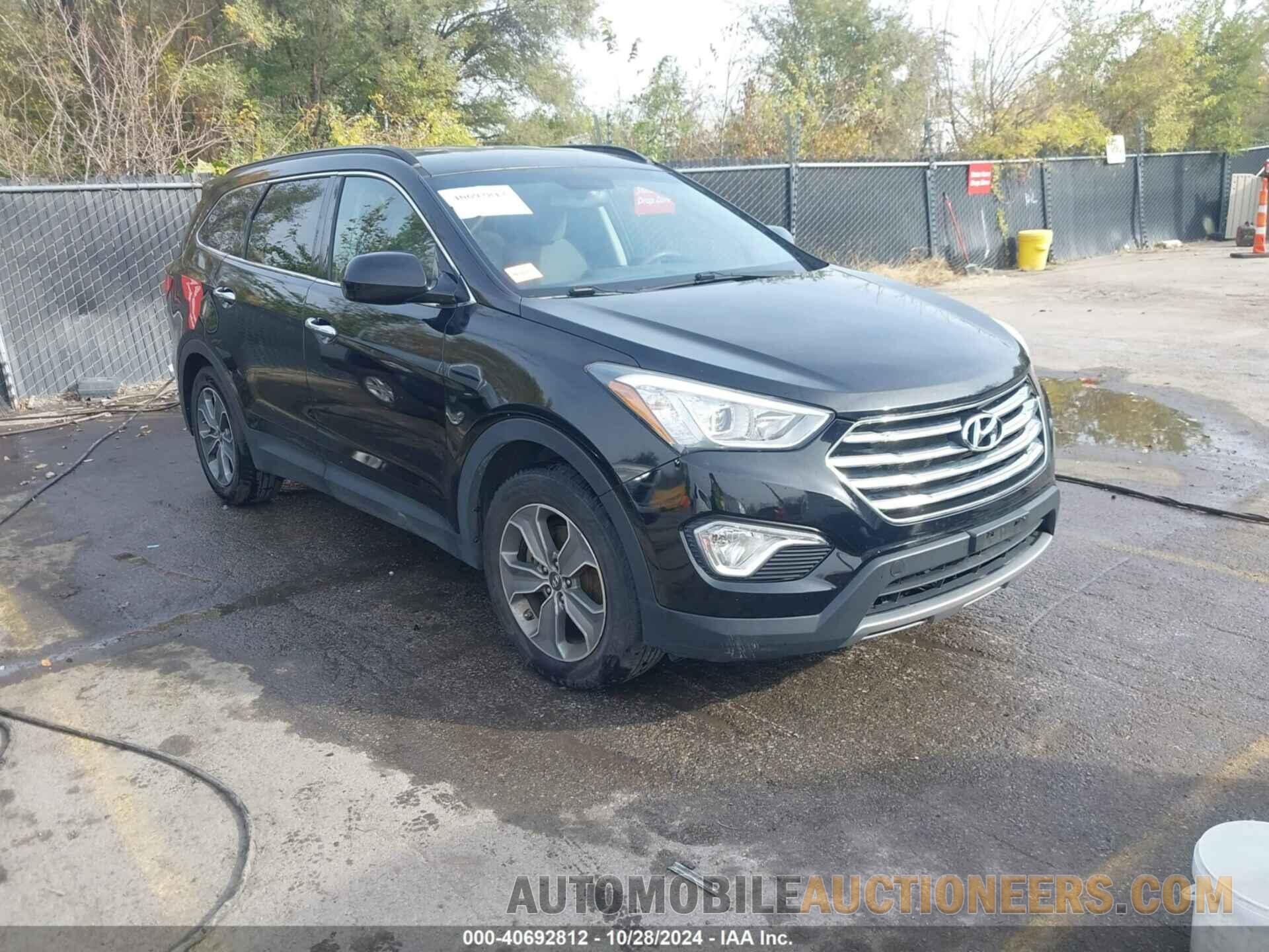 KM8SM4HF7GU140168 HYUNDAI SANTA FE 2016