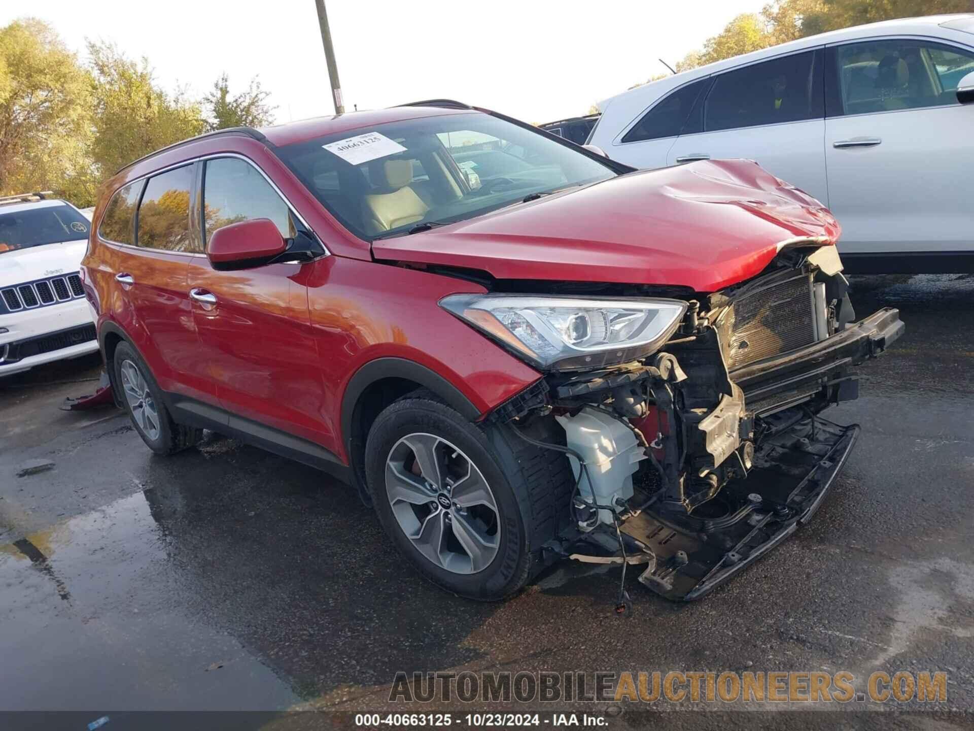 KM8SMDHF2FU128766 HYUNDAI SANTA FE 2015