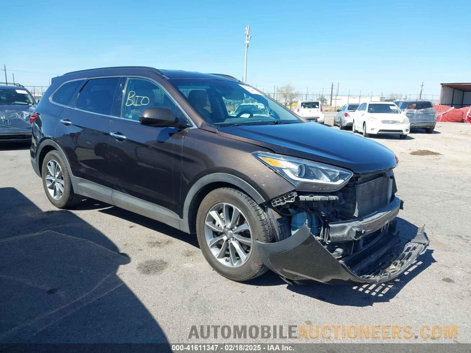 KM8SMDHF4HU217175 HYUNDAI SANTA FE 2017