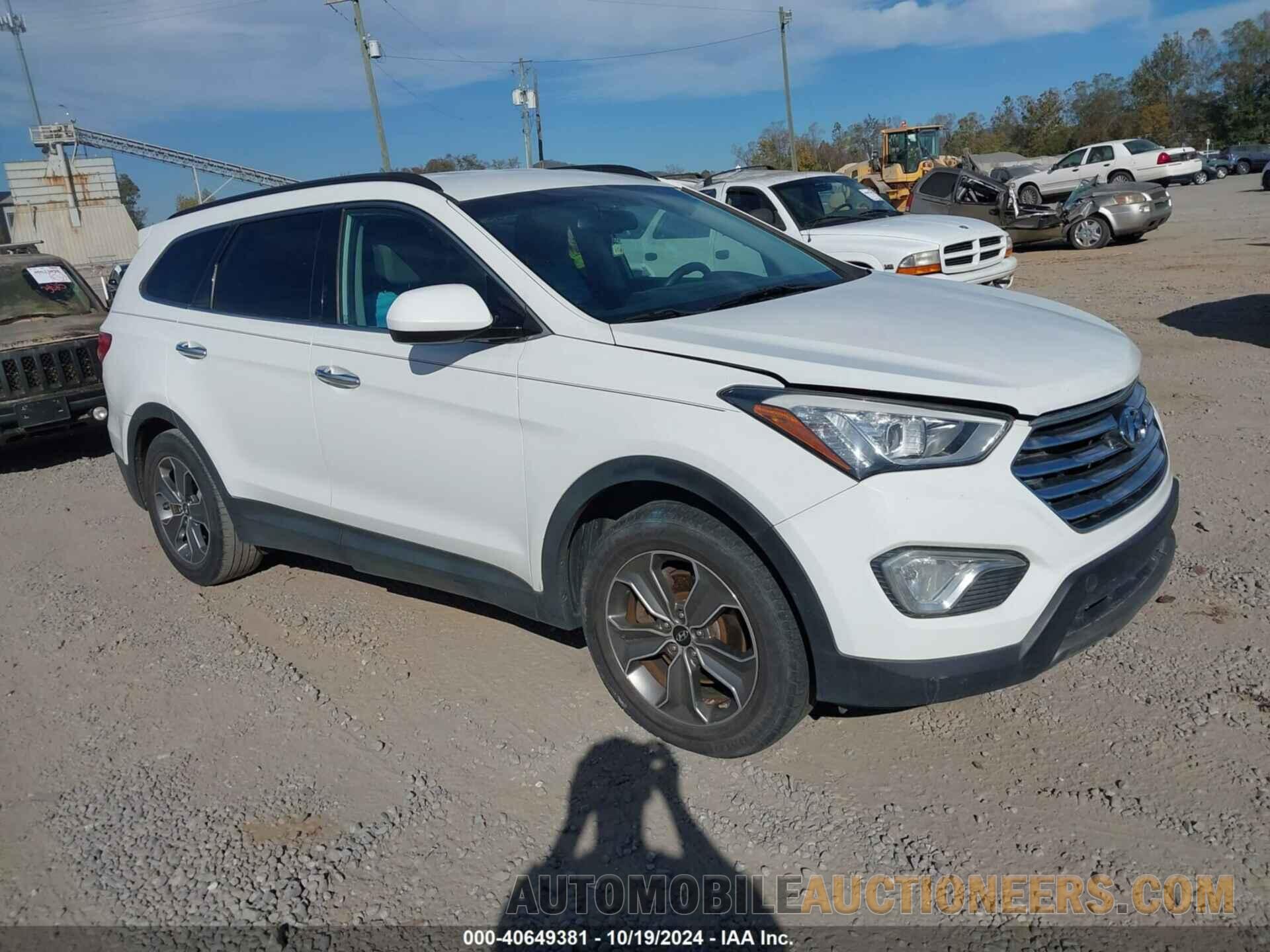 KM8SMDHF5FU123609 HYUNDAI SANTA FE 2015