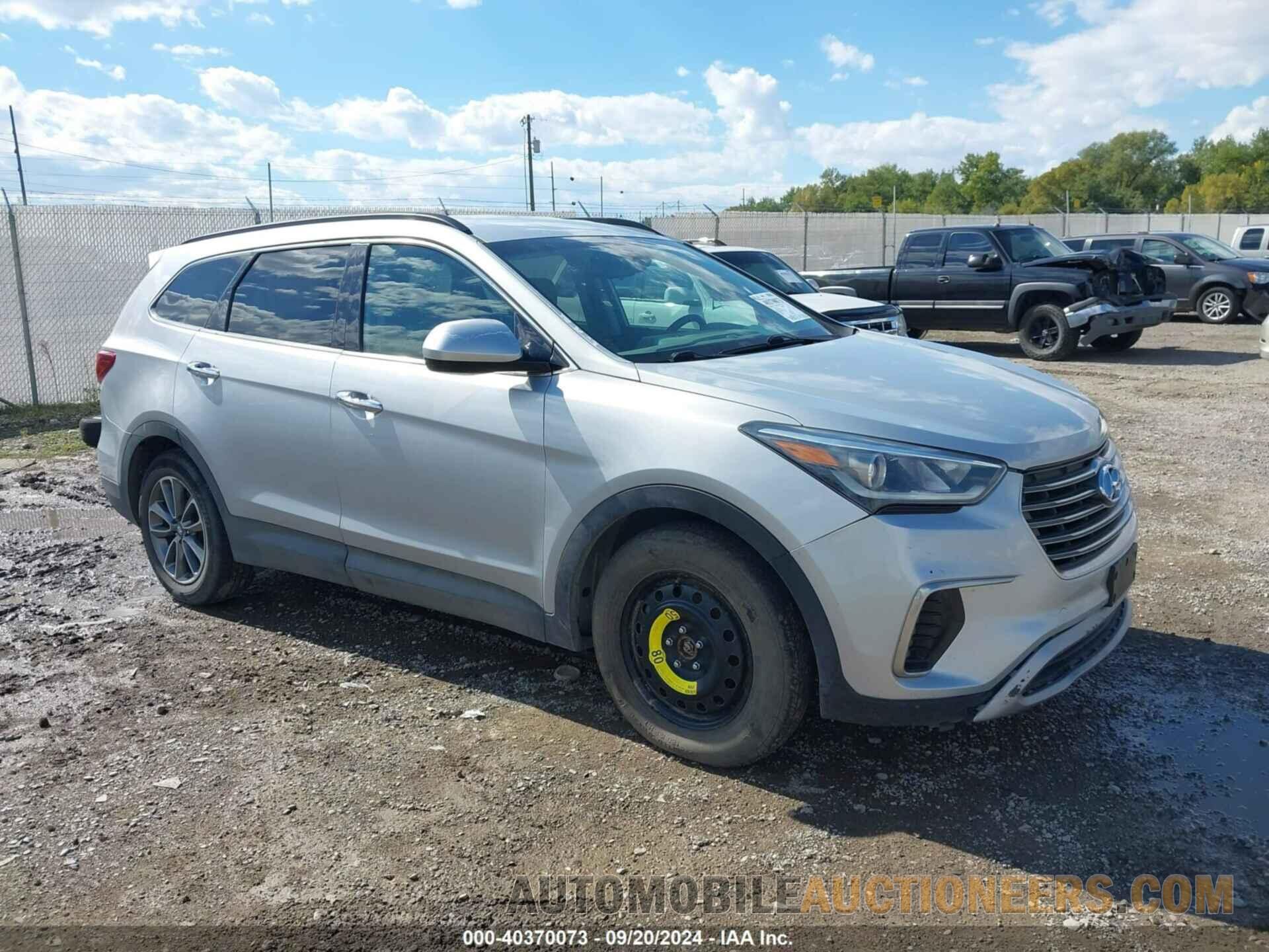 KM8SMDHF7HU192580 HYUNDAI SANTA FE 2017