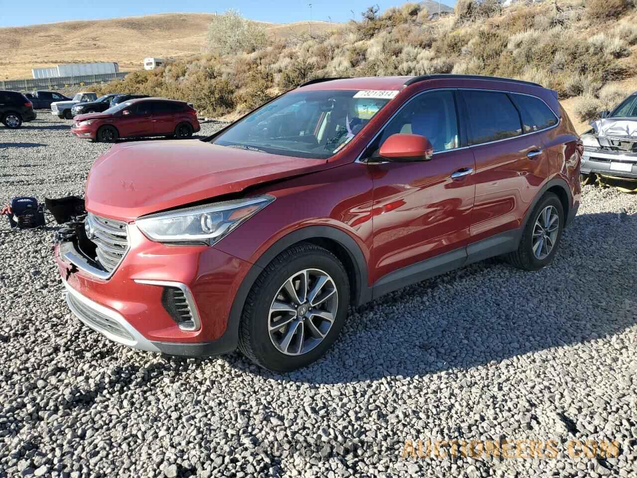 KM8SMDHF9HU220749 HYUNDAI SANTA FE 2017