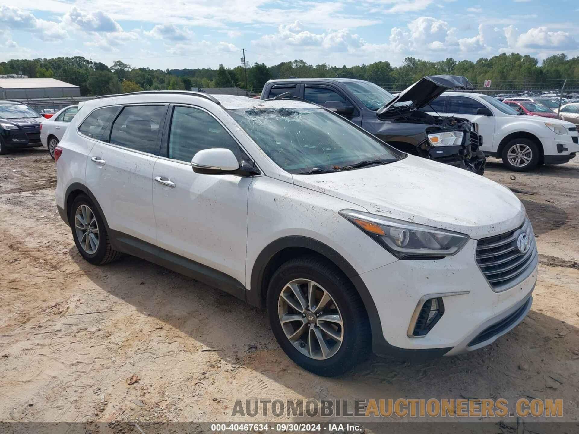 KM8SN4HF1HU234027 HYUNDAI SANTA FE 2017