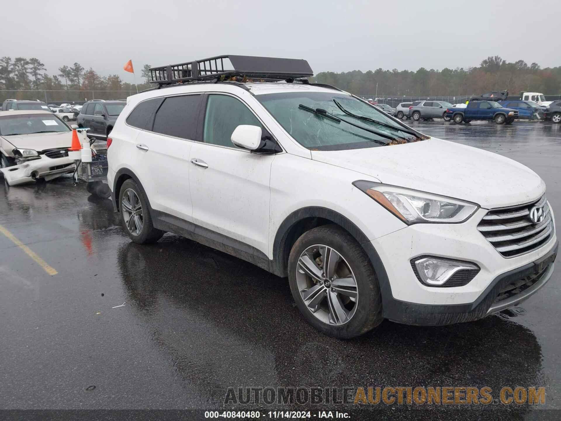 KM8SN4HF2GU160308 HYUNDAI SANTA FE 2016